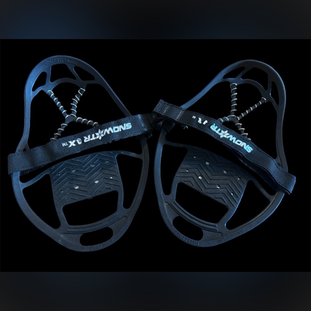 L/XL Snowtrax Black Ice Grips- Snow Trax